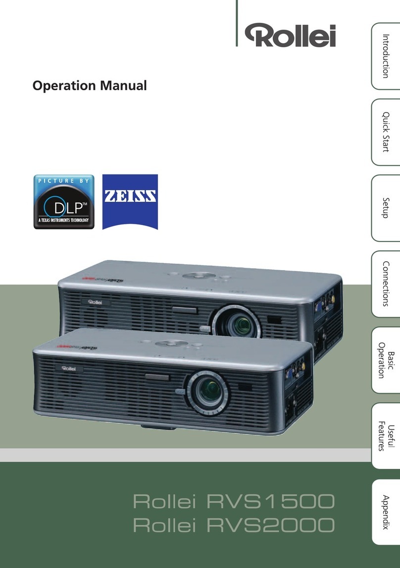 Rollei RVS1500 Operation manual