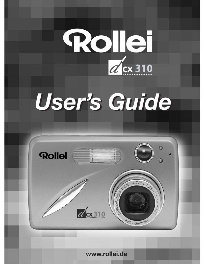Rollei dcx310 User manual