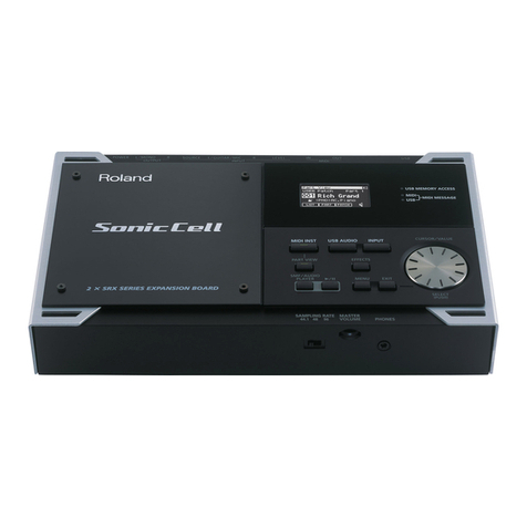 Roland SonicCell User manual Roland SonicCell User manual