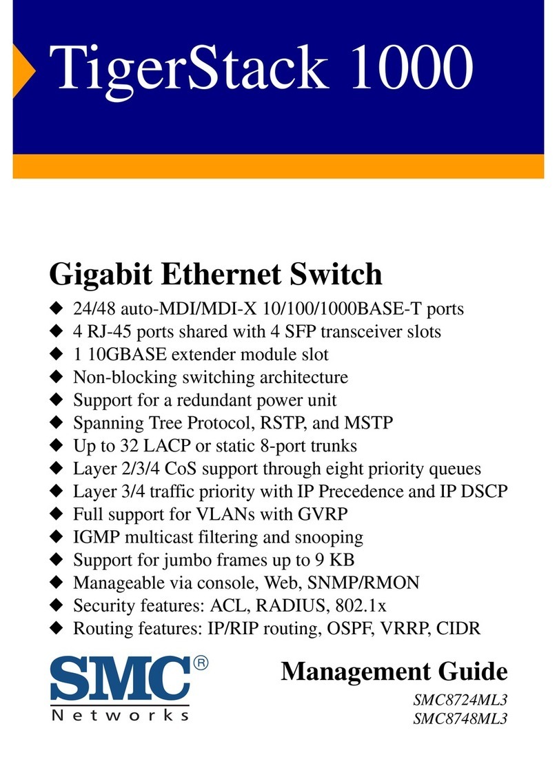 SMC Networks SMC8748ML3 Programming manual SMC Networks SMC8748ML3 Programming manual