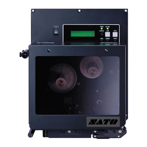 SATO M-8485Se Series Use and care manual