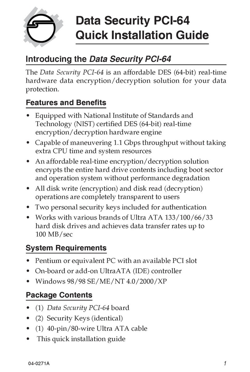 SIIG SC-SE6412 Quick installation guide