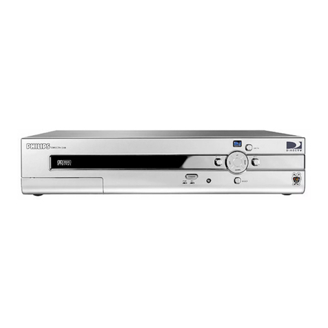 Philips DSR708 user guide