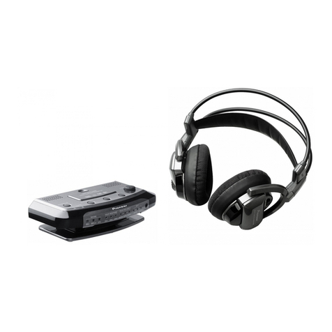 Pioneer SE-DIR800C - Headphones - Binaural User manual