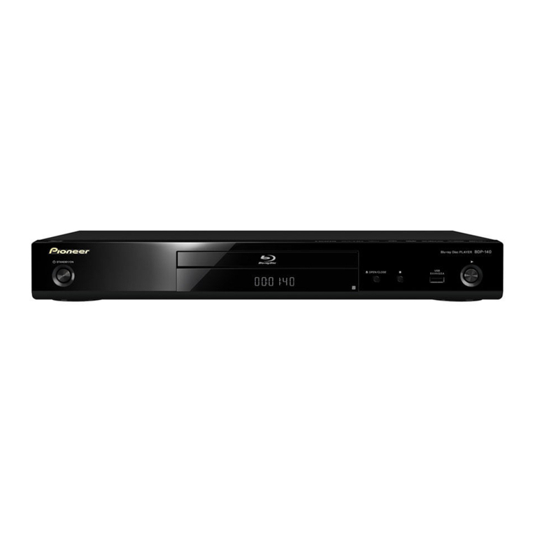 Pioneer BDP-140 User manual