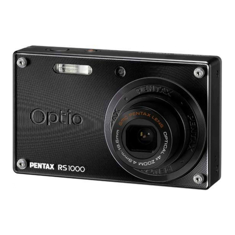 Pentax Optio RS1000 User manual