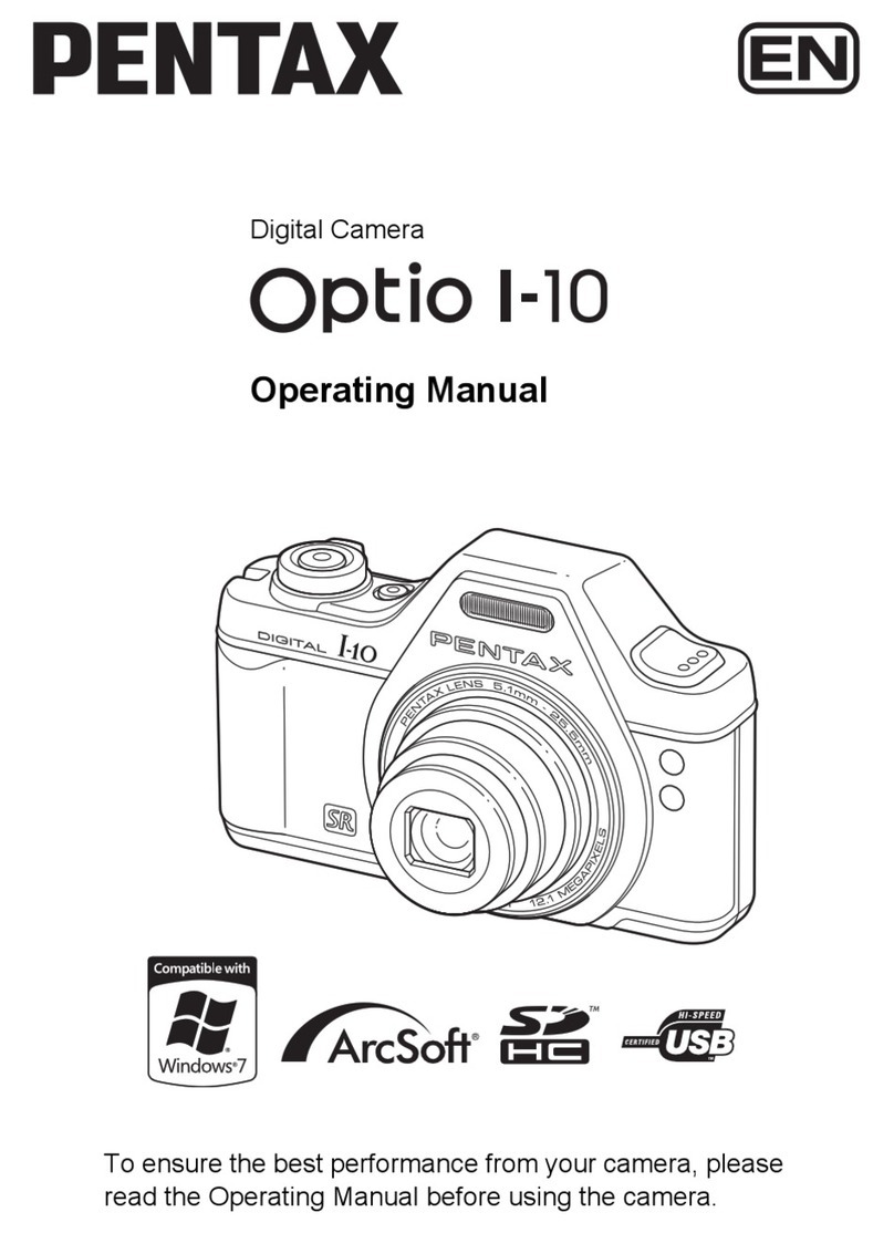 Pentax Optio I-10 User manual