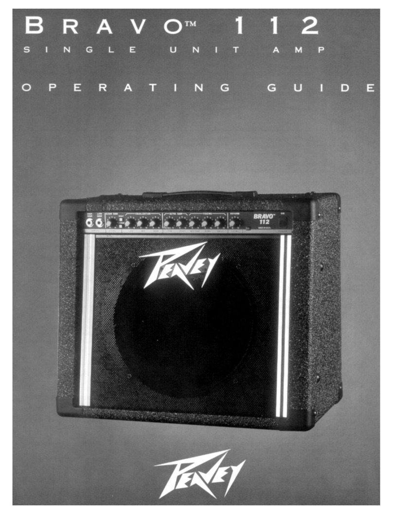 Peavey Bravo 112 manual