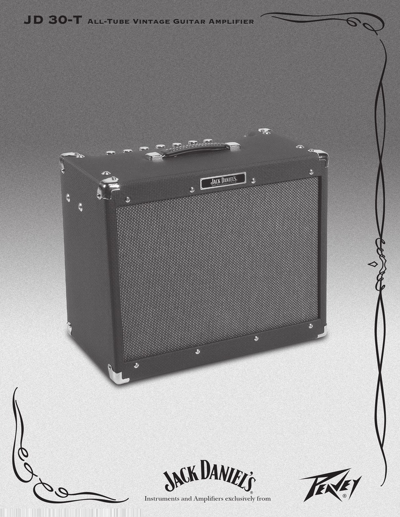 Peavey JD 30-T User manual Peavey JD 30-T User manual