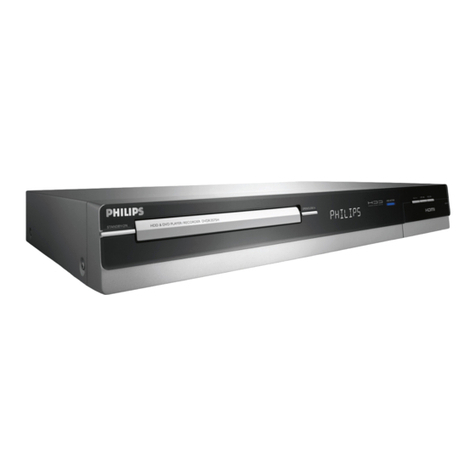 Philips DVDR3575H/ User manual