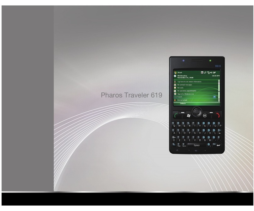 Pharos Traveler 619 User manual
