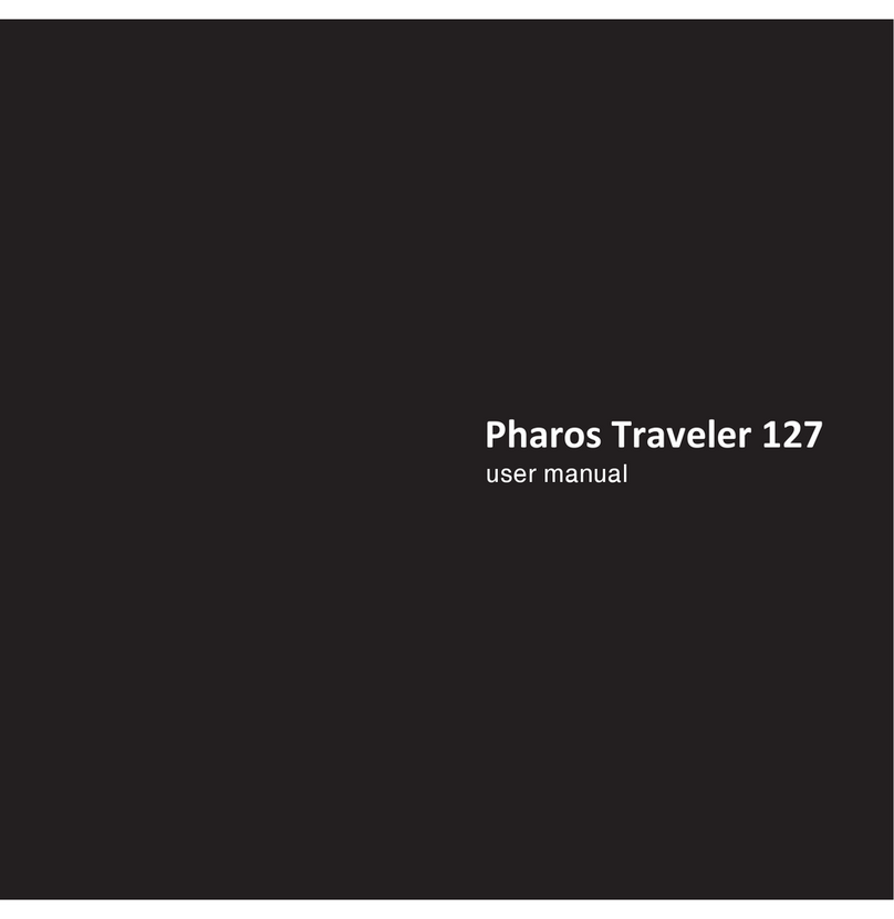 Pharos Traveler 127 User manual