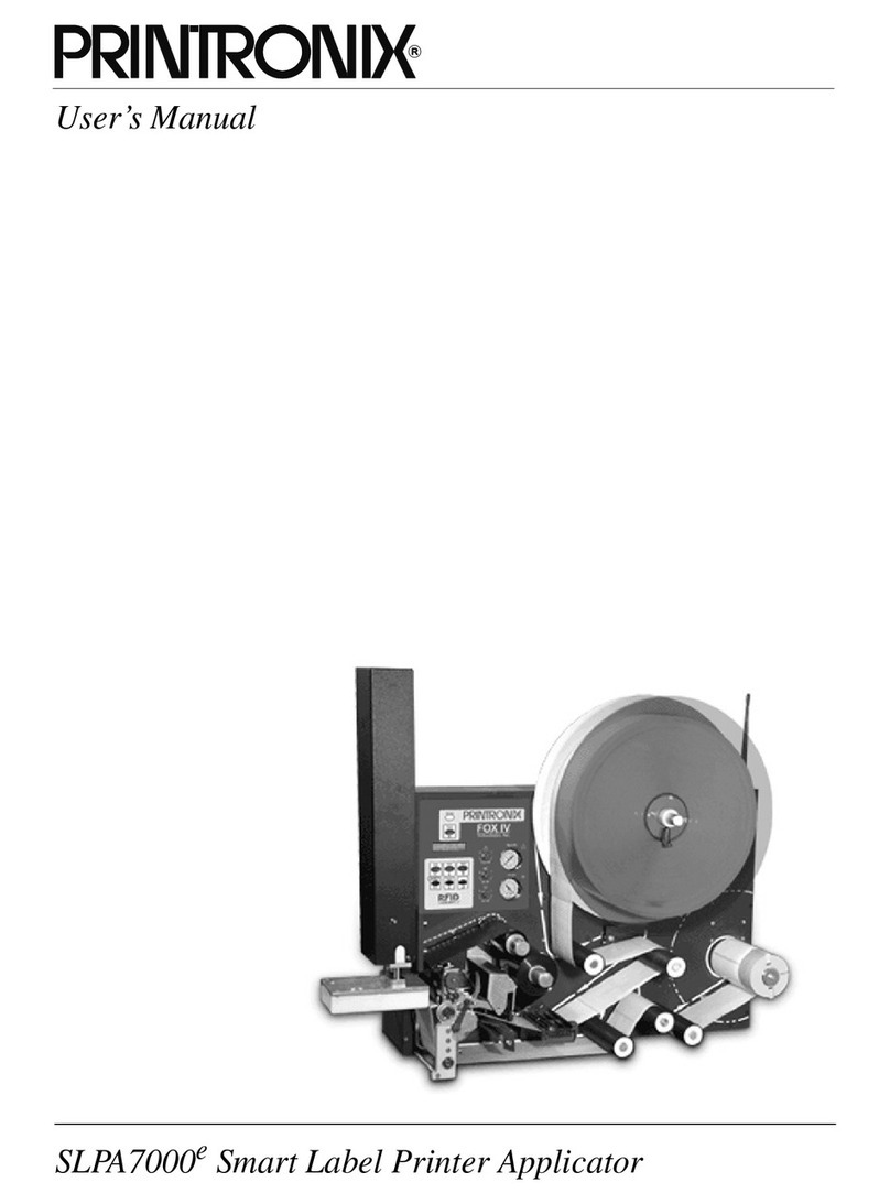Printronix SLPA7000 User manual