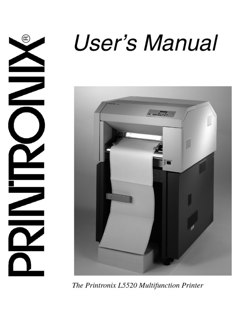 Printronix L5520 User manual