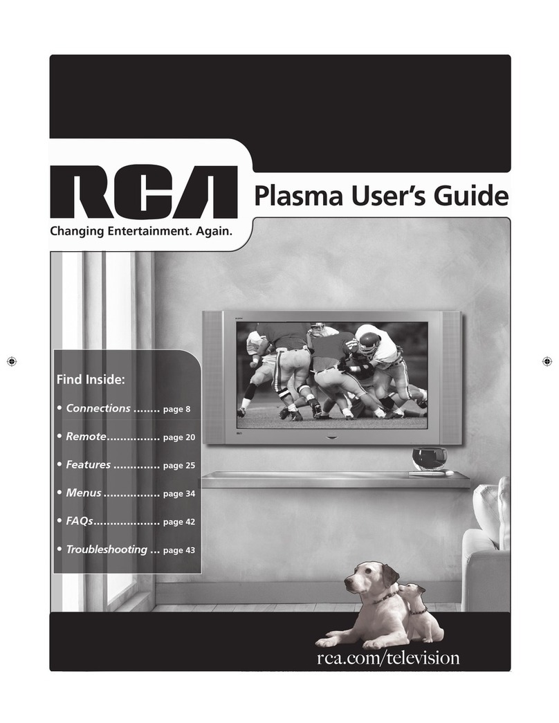 RCA P42WED33 User manual