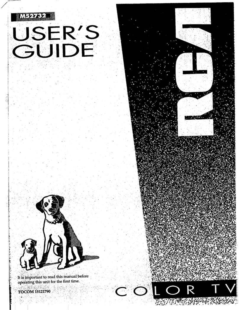 RCA M52732 User manual
