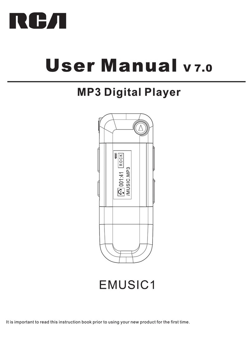 RCA eMusic1 user manual