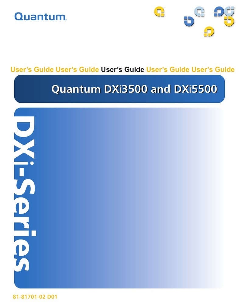 Quantum DXi3500 User manual