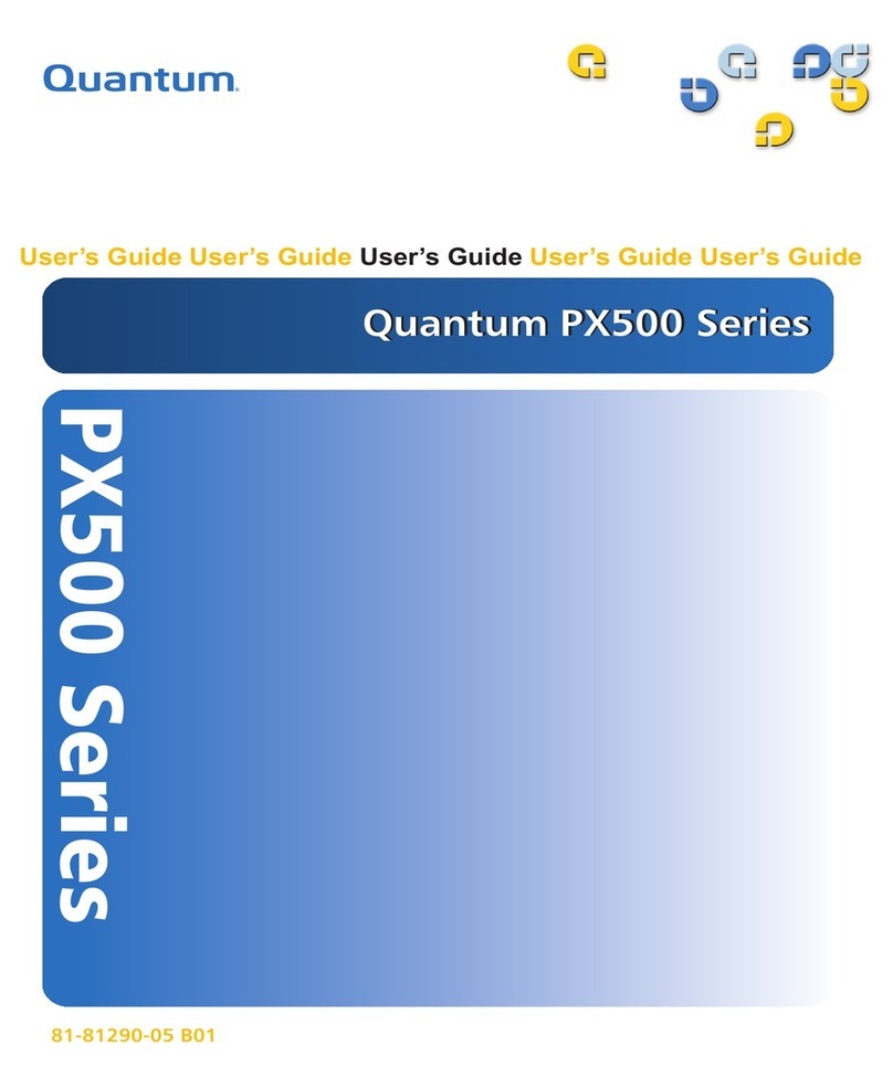 Quantum PX500 Series User manual