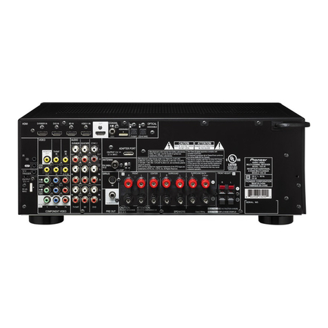 Pioneer Elite VSX-40 operating instructions