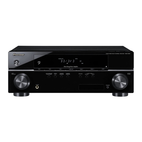 Pioneer VSX-519V operating instructions
