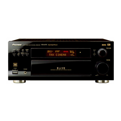 Pioneer VSX-33TX operating instructions