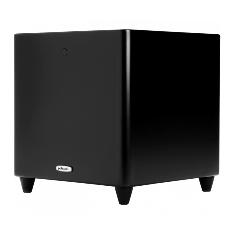 Polk Audio DSW PRO 660wi user guide