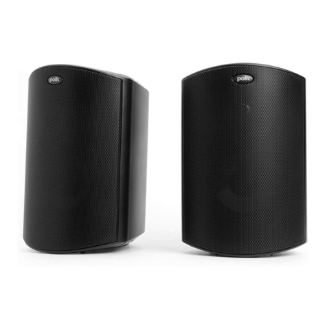 Polk Audio Atrium 4 User manual