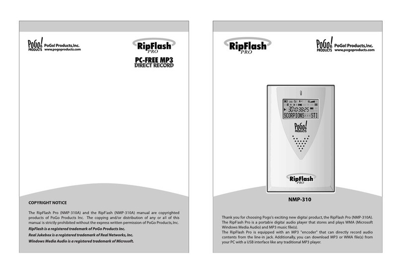 Pogo RipFlash PRO 128MB User manual Pogo RipFlash PRO 128MB User manual