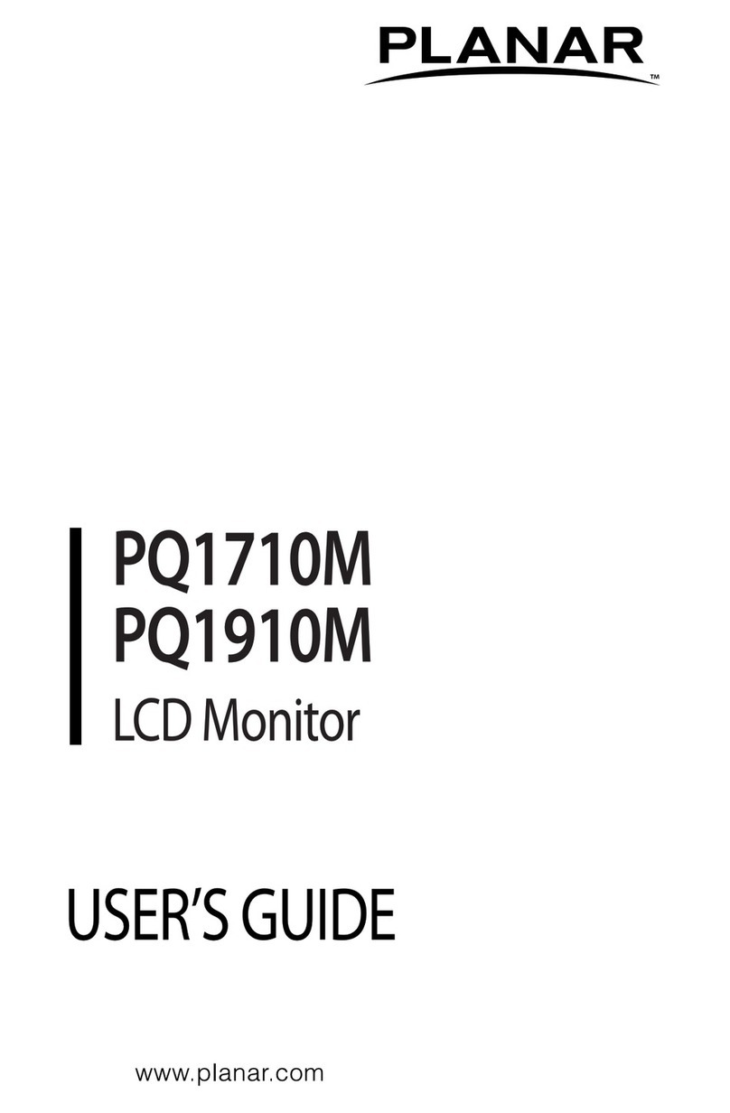 Planar PQ1710M User manual
