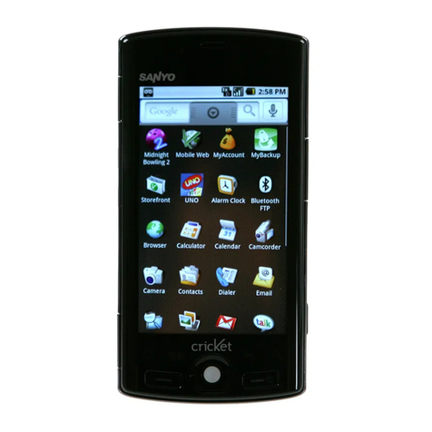 Sanyo Zio User manual