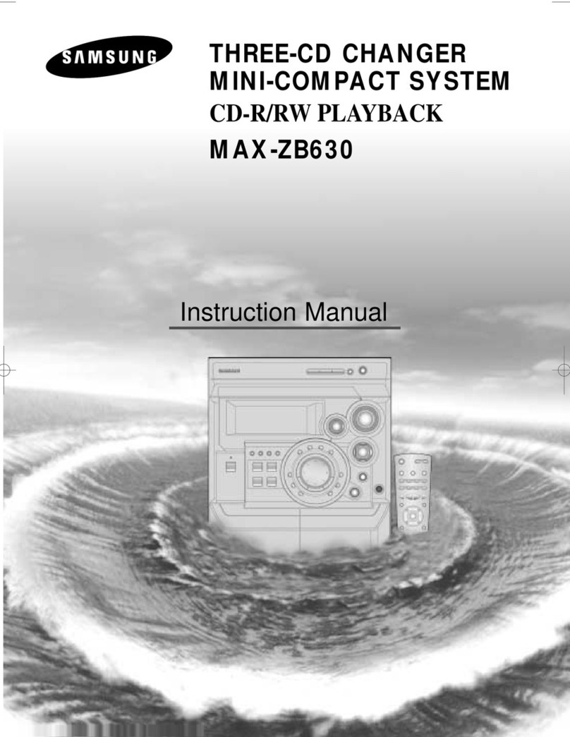 Samsung MAX-ZB630 User manual