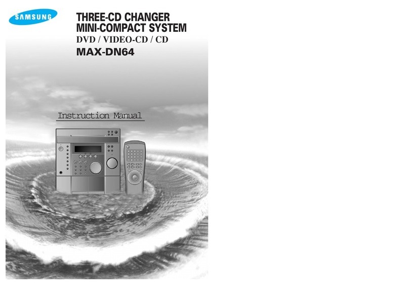 Samsung MAX-DN64 instruction manual