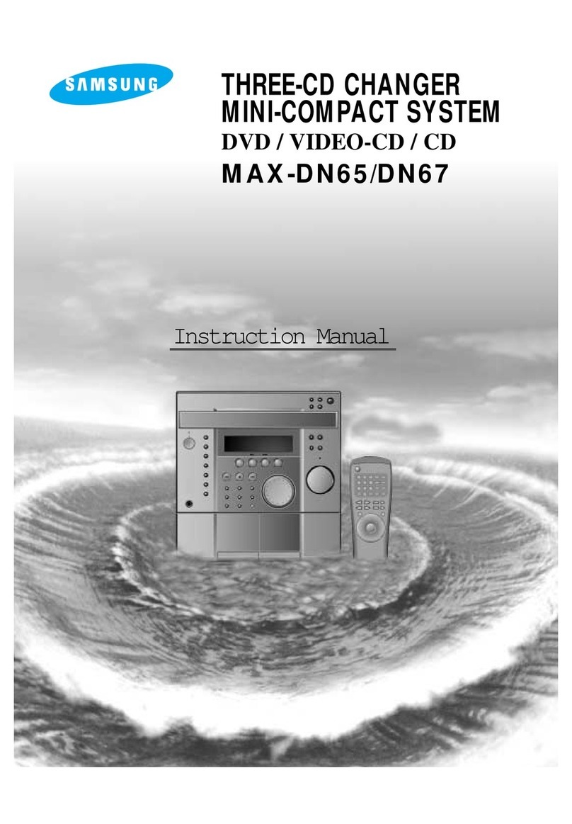 Samsung MAX-DN65 instruction manual