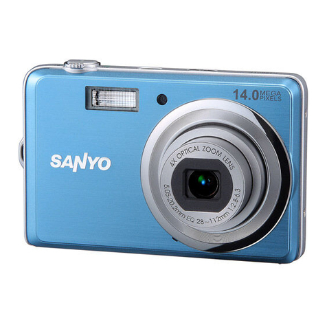 Sanyo VPC-E1500TP instruction manual
