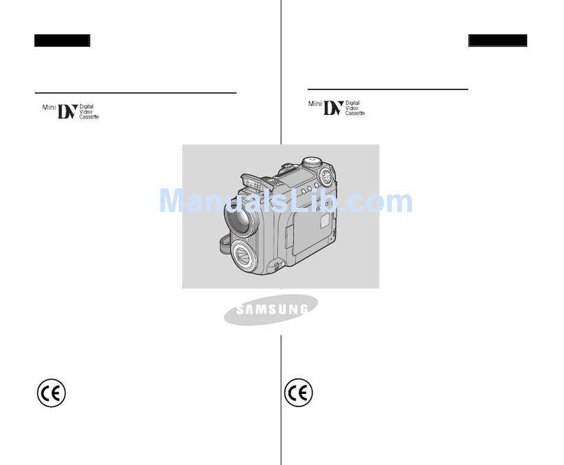 Samsung VP-D6040 Owner's instruction book
