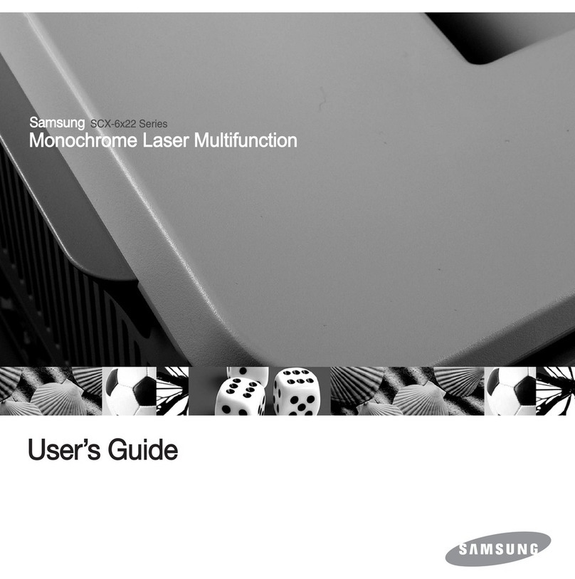 Samsung SCX-6220 User manual