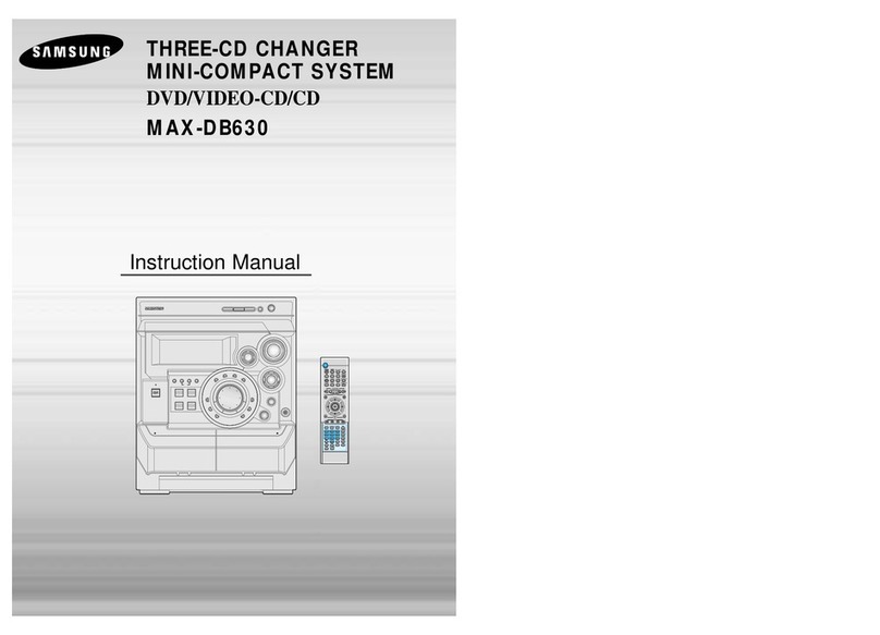 Samsung MAX-DB630 instruction manual