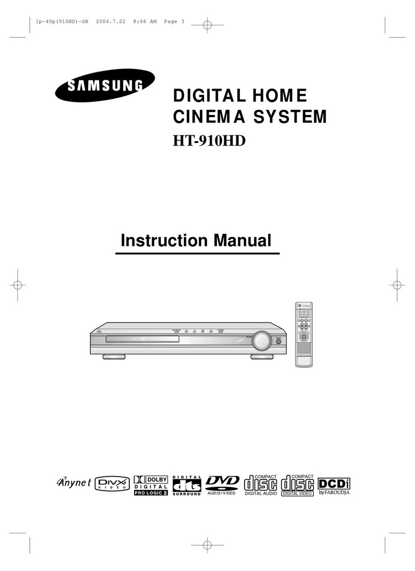 Samsung HT-910HD User manual