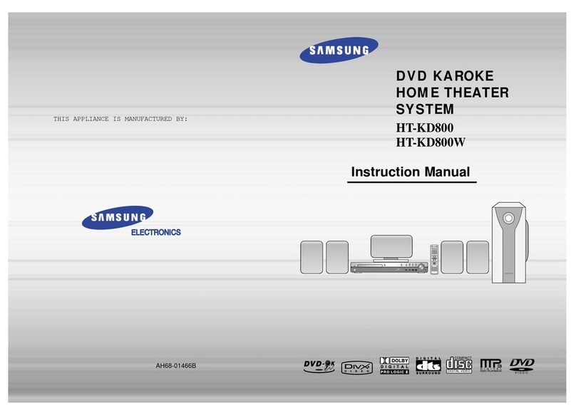 Samsung HT-KD800 instruction manual