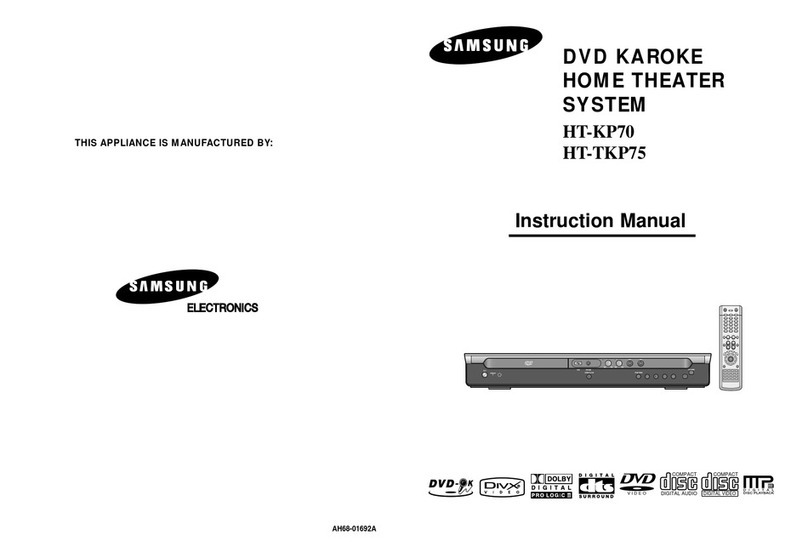 Samsung HT-KP70 instruction manual