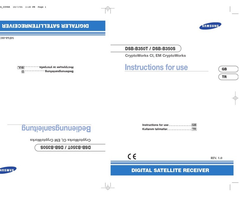 Samsung DSB-B350S User manual