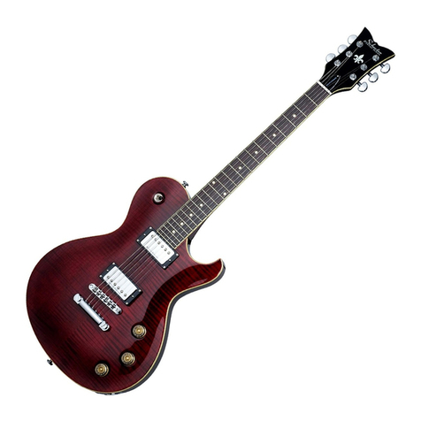 Schecter Synyster Gates Standard User manual