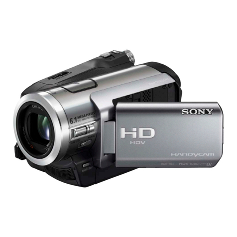 Sony Handycam HDR-HC5 User manual