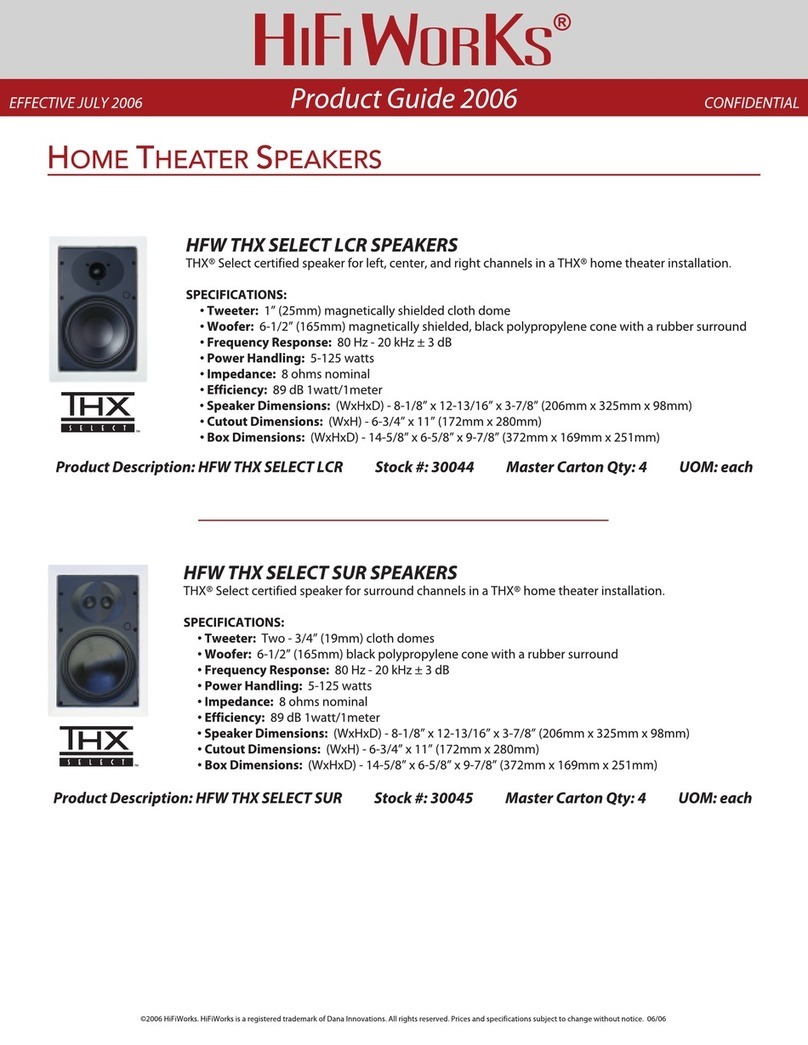 THX HFW5R brochure