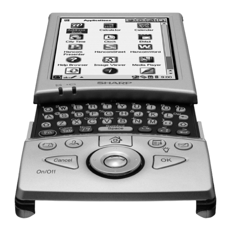 Sharp Zaurus SL-5500 Operation manual