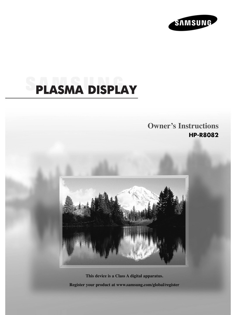 Samsung HP-R8082 User manual