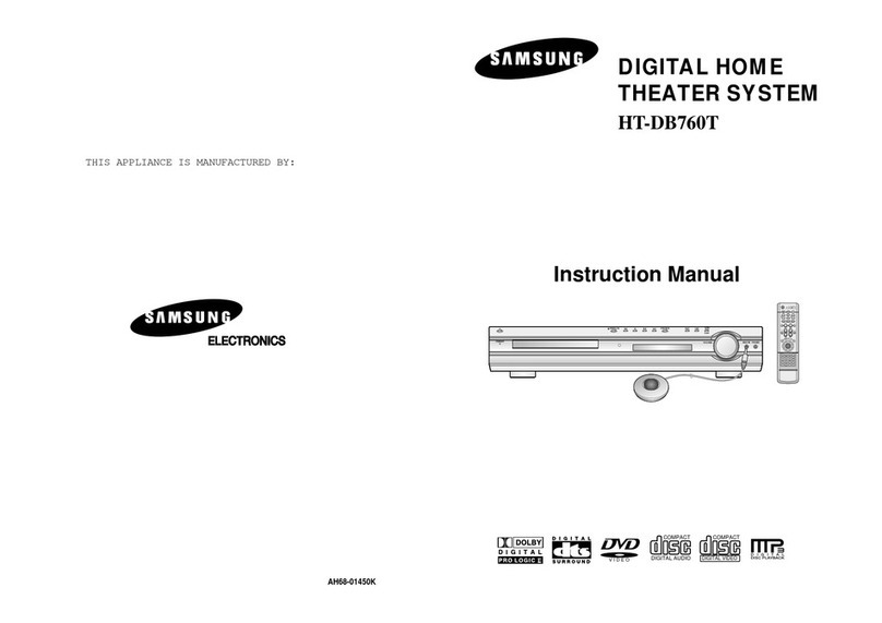 Samsung HT-DB760T instruction manual