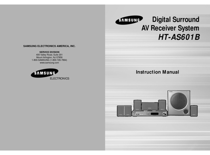 Samsung HT-AS601 instruction manual