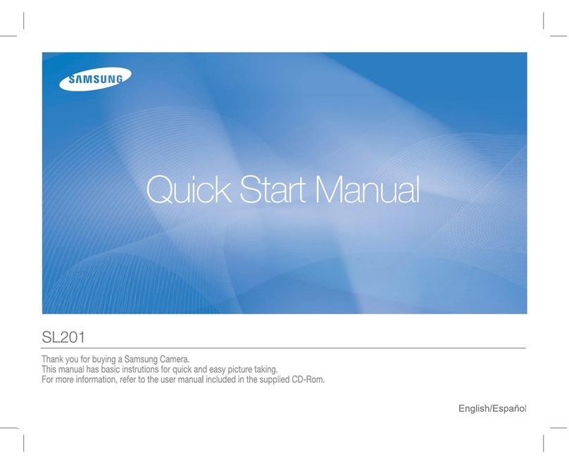 Samsung SL201 - Digital Camera - Compact Instruction manual